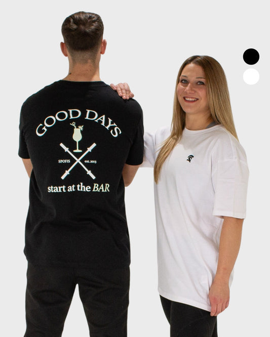 Good Days end at the Bar Oversized Shirt