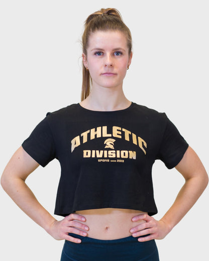 Gold Athletic Div.  Oversize Crop