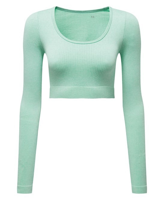 Ribbed Seamless '3D Fit' Croptop